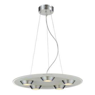 Brentford LED Pendant in Chrome (45|81063/5)