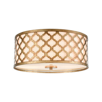 Arabesque Two Light Flush Mount in Bronzed Gold (45|75134/2)