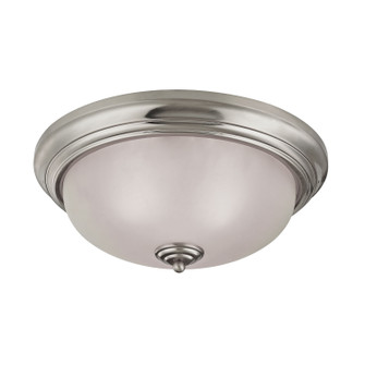 Huntington Three Light Flush Mount in Brushed Nickel (45|7013FM/20)