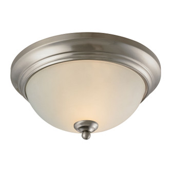 Huntington Two Light Flush Mount in Brushed Nickel (45|7002FM/20)