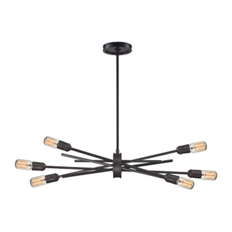 Xenia Six Light Chandelier in Oil Rubbed Bronze (45|66911/6)