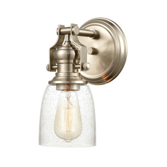 Chadwick One Light Wall Sconce in Satin Nickel (45|66624-1)