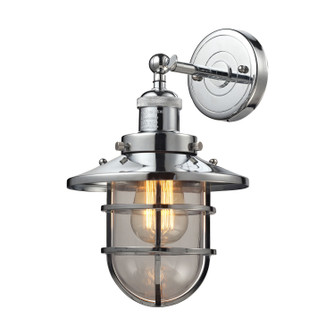 Seaport One Light Wall Sconce in Polished Chrome (45|66346/1)