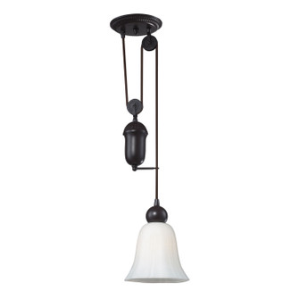 Farmhouse One Light Mini Pendant in Oil Rubbed Bronze (45|65090-1)