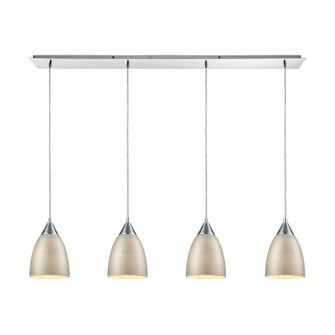 Merida Four Light Pendant in Polished Chrome (45|56530/4LP)