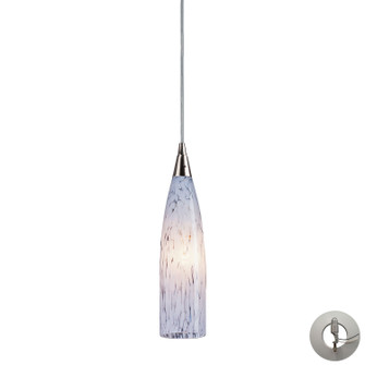 Lungo One Light Mini Pendant in Satin Nickel (45|501-1SW-LA)