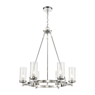 Melinda Six Light Chandelier in Polished Chrome (45|47307/6)