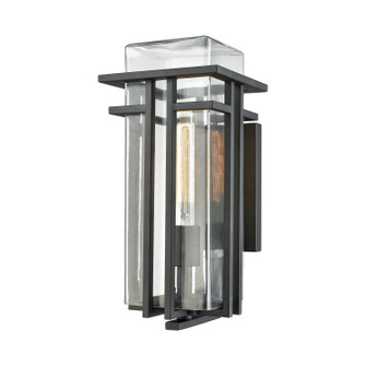 Croftwell One Light Outdoor Wall Sconce in Textured Matte Black (45|45186/1)