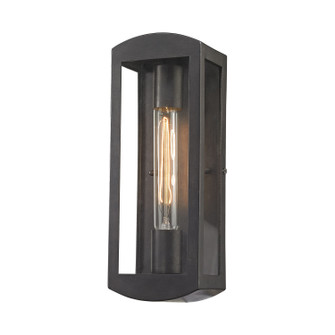 Trenton One Light Outdoor Wall Sconce in Blackened Bronze (45|45170/1)