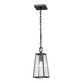 Meditterano One Light Outdoor Pendant in Matte Black (45|45092/1)