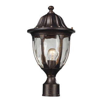 Glendale One Light Outdoor Post Mount in Regal Bronze (45|45005/1)