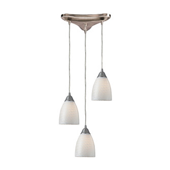 Arco Baleno Three Light Pendant in Satin Nickel (45|416-3WS)