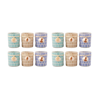 Votives (4 Sets Of 3) in Champagne (45|394423/S4)
