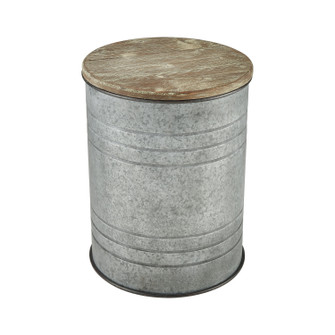 Cannes Accent Table in Galvanized (45|3138-412)