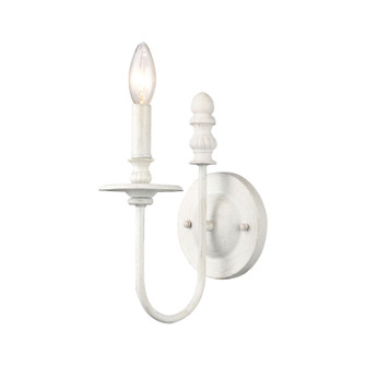 Hartford One Light Wall Sconce in Farmhouse White (45|28900/1)