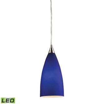 Vesta LED Mini Pendant in Satin Nickel (45|2581/1-LED)