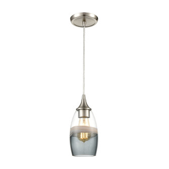 Sutter Creek One Light Mini Pendant in Satin Nickel (45|25098/1)