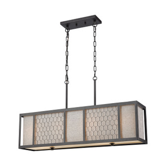 Filmore Four Light Chandelier in Oil Rubbed Bronze (45|15244/4)