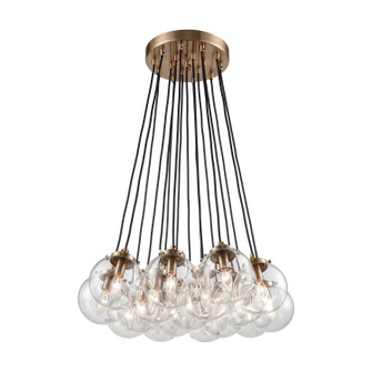 Boudreaux 17 Light Chandelier in Antique Gold (45|14466/17)