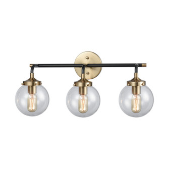 Boudreaux Three Light Vanity in Antique Gold (45|14428/3)