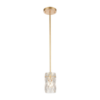 Jenning One Light Mini Pendant in Parisian Gold Leaf (45|12273/1)