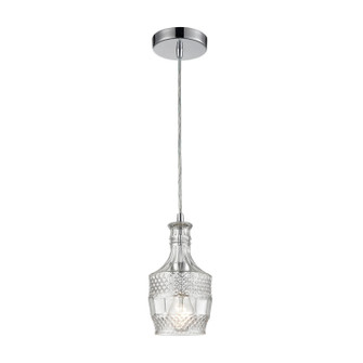 Twickenham One Light Mini Pendant in Clear (45|1122-053)