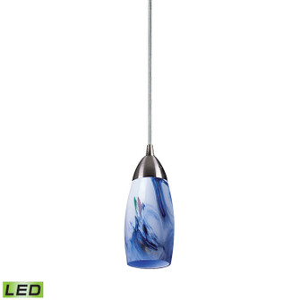 Milan LED Mini Pendant in Satin Nickel (45|110-1MT-LED)