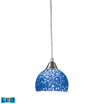 Cira LED Mini Pendant in Satin Nickel (45|10143/1PB-LED)