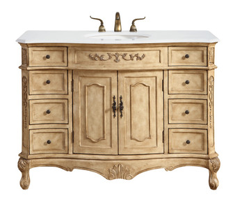 Danville Single Bathroom Vanity in Antique beige (173|VF10148AB-VW)