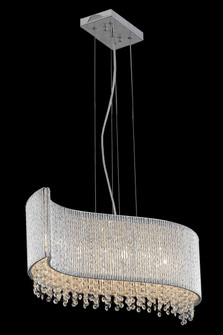 Influx Five Light Pendant in Chrome (173|V2090D32C/RC)