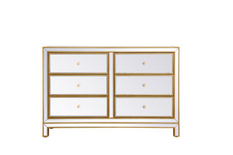 REFLEXION Dresser in Antique Gold (173|MF72017G)