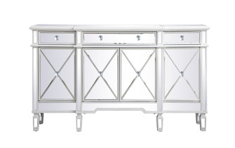 Contempo Credenza in Antique White (173|MF6-1001AW)