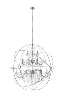 Cordelia 24 Light Pendant in Chrome (173|LD8801D60C)