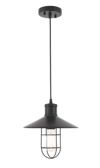 Flaneur One Light Pendant in Black (173|LD7505BK)