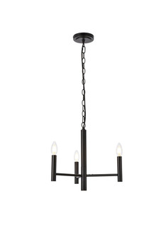 Carmella Three Light Pendant in Black (173|LD7059D17BK)