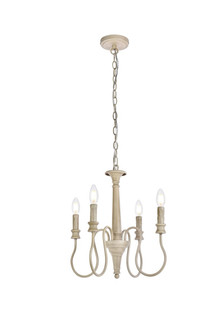 Flynx Four Light Pendant in Weathered Dove (173|LD7043D17WD)