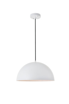 Forte One Light Pendant in White (173|LD4025D16WH)