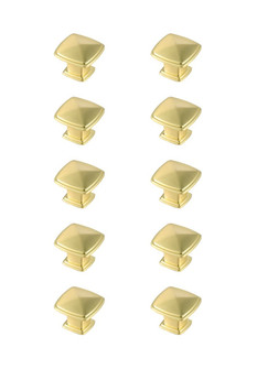 Marcel Knob Multipack (Set of 10) in Brushed Gold (173|KB2023-GD-10PK)