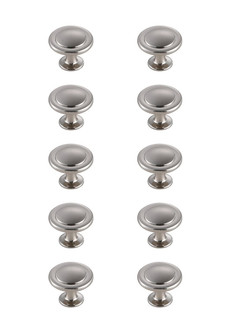 Logyn Knob Multipack (Set of 10) in Brushed Nickel (173|KB2005-NK-10PK)