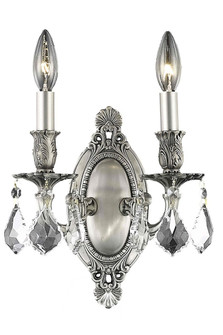 Rosalia Two Light Wall Sconce in Pewter (173|9202W9PW/RC)