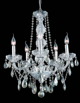 Verona Five Light Chandelier in Chrome (173|7955D21C-GT/RC)