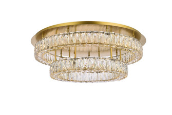 Monroe LED Flush Mount in Gold (173|3503F30L2G)