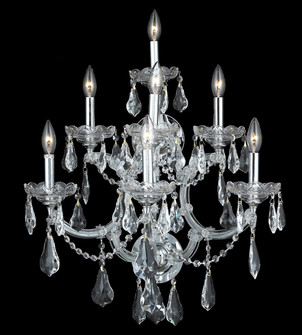 Maria Theresa Seven Light Wall Sconce in Chrome (173|2801W7C/RC)