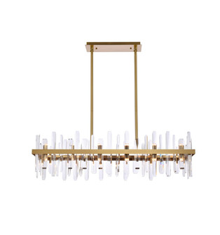 Serena 24 Light Chandelier in Satin Gold (173|2200G42SG)