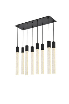 Weston Eight Light Pendant in Black (173|2066D36BK)