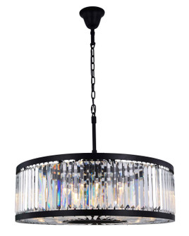 Chelsea Ten Light Chandelier in Matte Black (173|1233D35MB/RC)