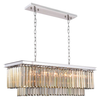 Sydney 12 Light Chandelier in Polished Nickel (173|1232D40PN-GT/RC)