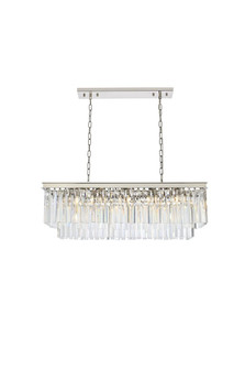 Sydney 12 Light Chandelier in Polished Nickel (173|1202D40PN/RC)