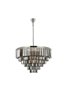 Sydney 33 Light Chandelier in Polished Nickel (173|1201D44PN-SS/RC)