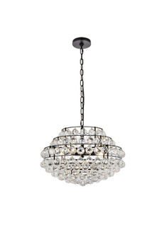 Savannah Five Light Pendant in Black (173|1106D20BK)